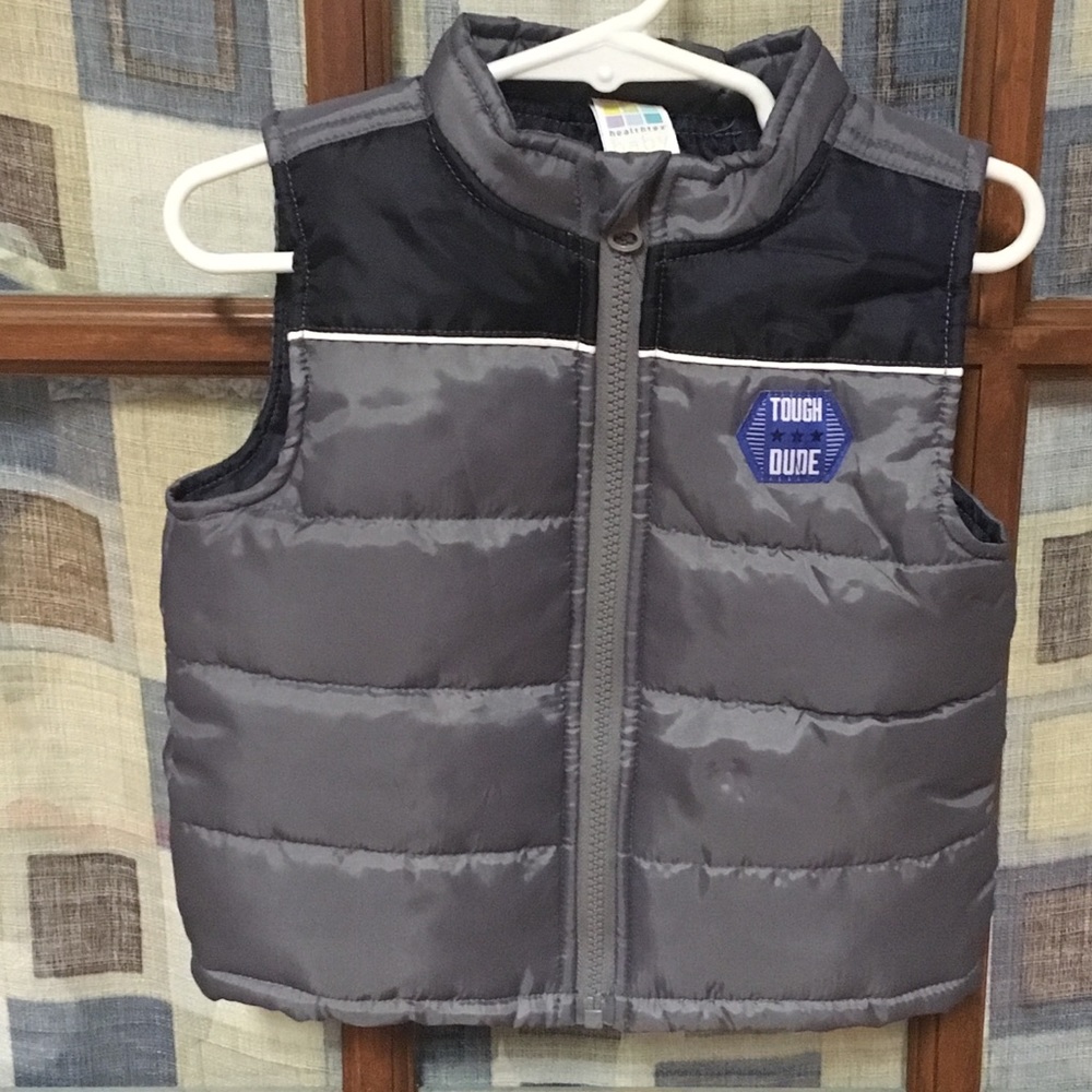 Healthtex 24m Boy’s Zip-Up Puffer Vest